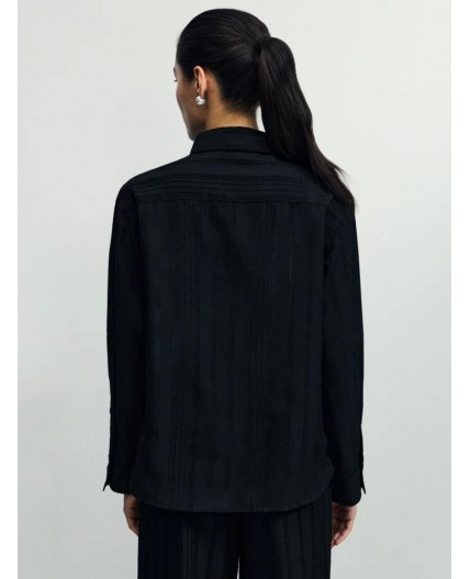 блузка женская черный