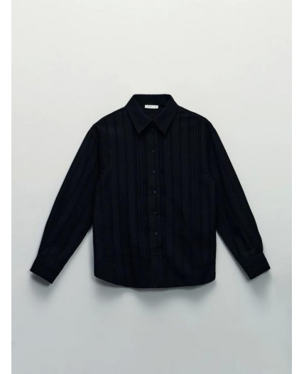 блузка женская черный