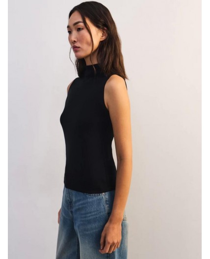 блузка женская черный