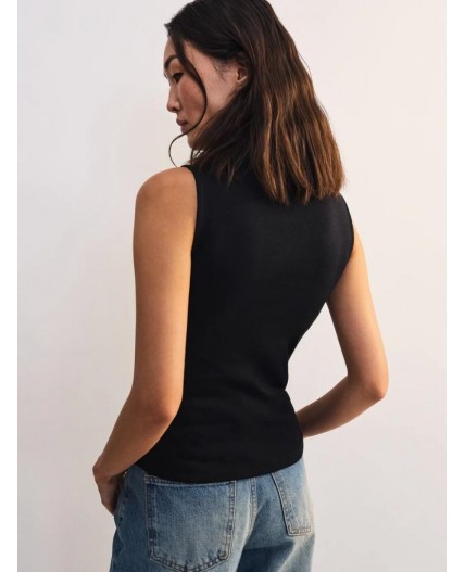 блузка женская черный