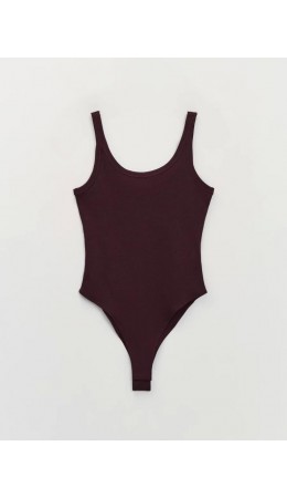 боди женское шоколадный