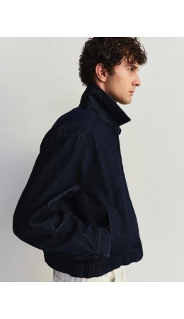 куртка джинсовая мужская сырой индиго