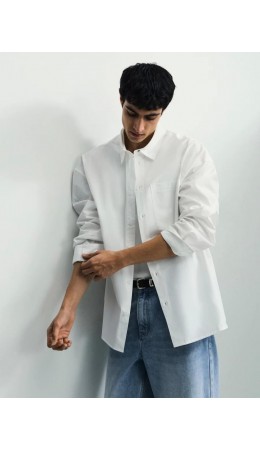 верхняя сорочка мужская белый