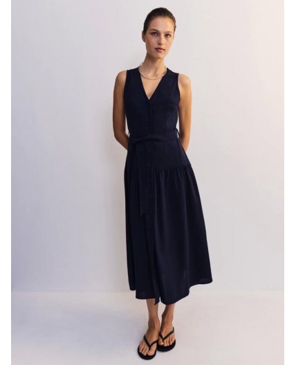 платье женское темно-синий