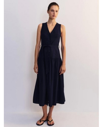 платье женское темно-синий