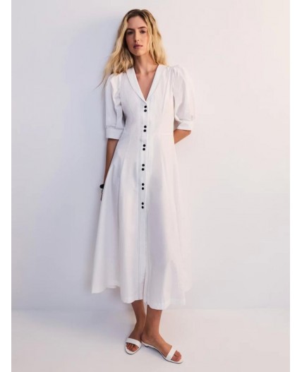 платье женское ваниль