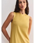 платье женское желтый