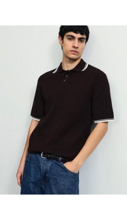 джемпер мужской тёмно-коричневый