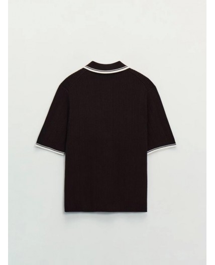 джемпер мужской тёмно-коричневый