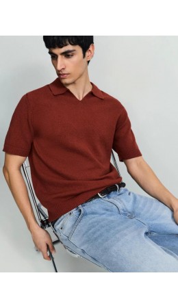 джемпер мужской терракот/кирпичный