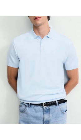 джемпер мужской голубой