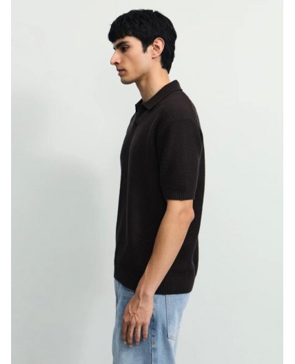 джемпер мужской тёмно-коричневый