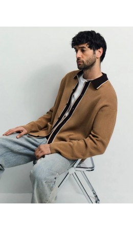 джемпер мужской тёмно-коричневый