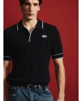 поло мужское черный