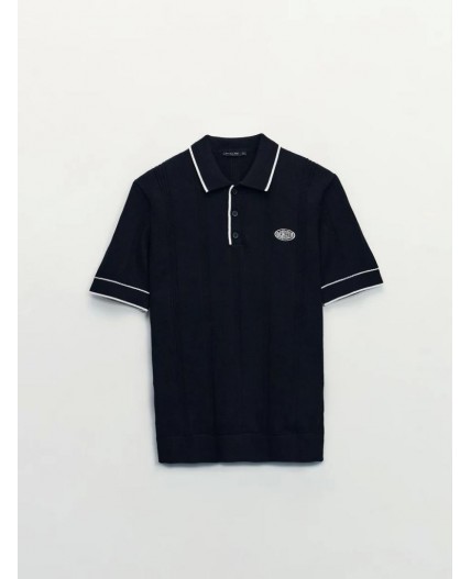 поло мужское черный