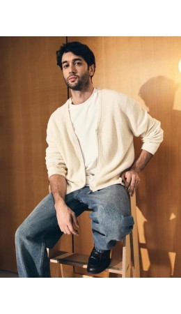 джемпер мужской слоновая кость