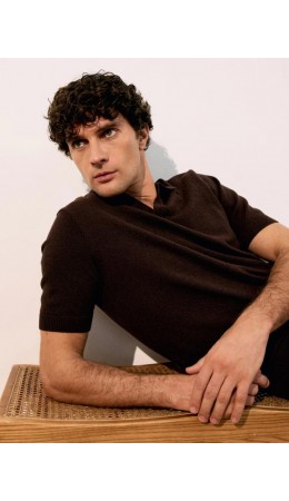 джемпер мужской тёмно-коричневый