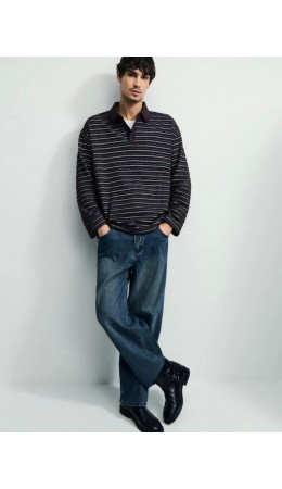 джемпер мужской коричневый абстракция