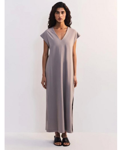 платье женское серо-бежевый