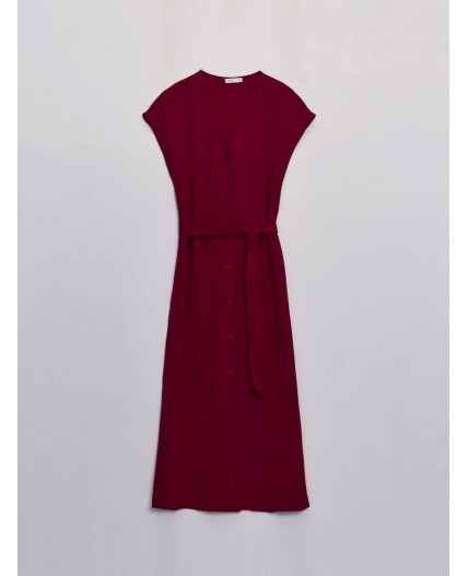 платье женское фуксия