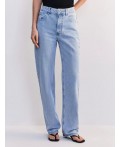 брюки джинсовые женские ультра светлый индиго