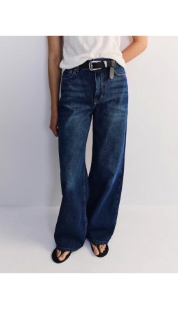 брюки джинсовые женские индиго