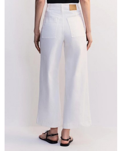 брюки джинсовые женские белый