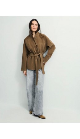 брюки джинсовые женские светло-серый