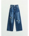 брюки джинсовые женские индиго