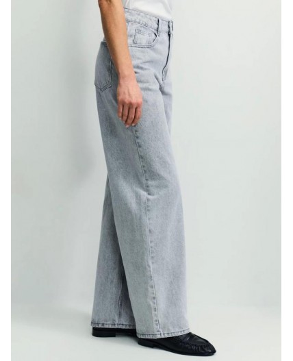 брюки джинсовые женские светло-серый