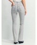 брюки джинсовые женские светло-серый