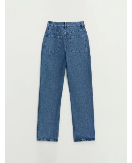 брюки джинсовые женские индиго