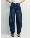 брюки джинсовые женские индиго