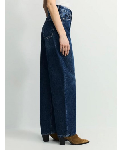 брюки джинсовые женские индиго