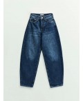 брюки джинсовые женские индиго