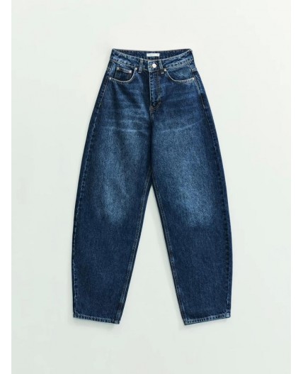 брюки джинсовые женские индиго