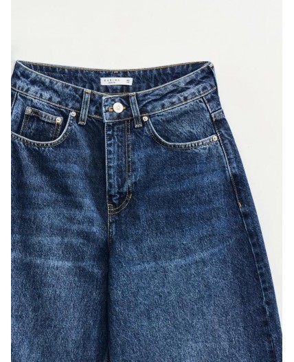 брюки джинсовые женские индиго