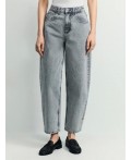 брюки джинсовые женские светло-серый
