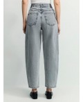 брюки джинсовые женские светло-серый
