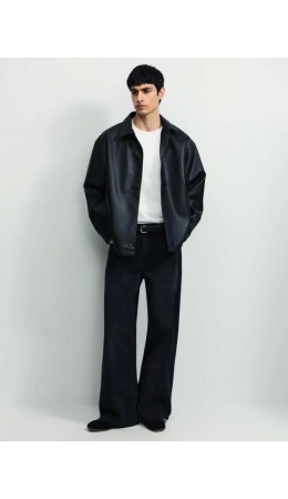 брюки джинсовые мужские темно-серый деним