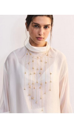 Шейное украшение женское золото