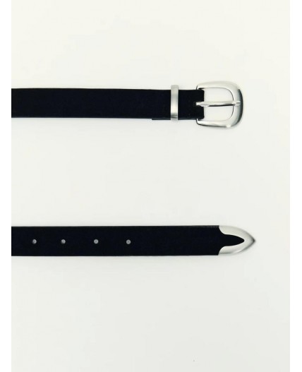 ремень женский черный