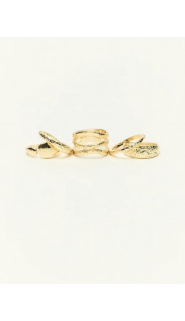 набор колец женский золото