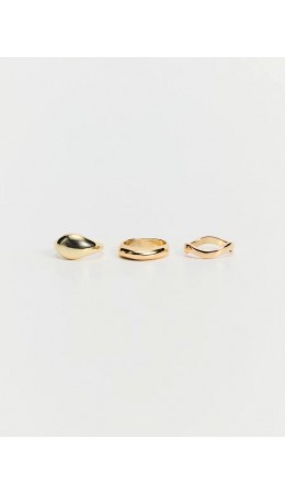 набор колец женский золото