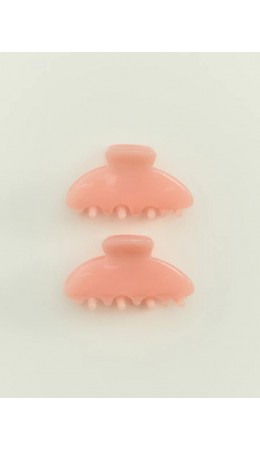 набор заколок для волос женский розовый