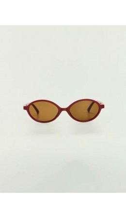 очки солнцезащитные женские вишневый