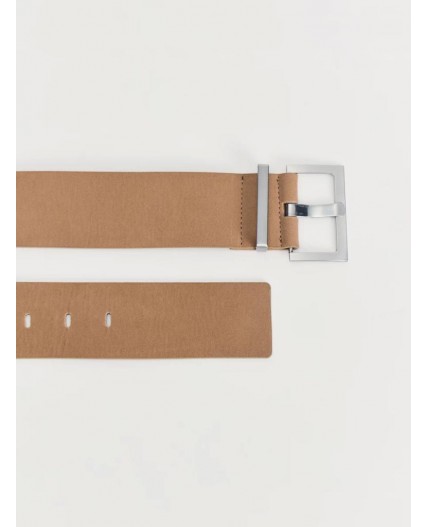 ремень женский бежевый