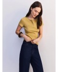 джемпер женский желтый