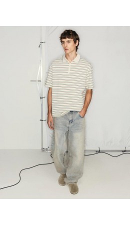 джемпер мужской бежевый графика мелкая