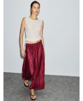 юбка женская винный
